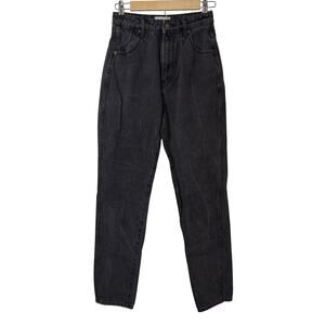 Rolla's Women's Elle Jeans Super High Rise Relaxed Faded Black 25